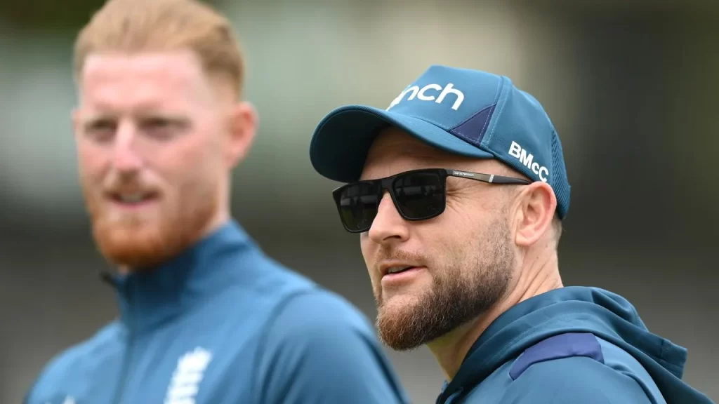 Ben Stokes, England Test captain, leading with the aggressive Bazball style.