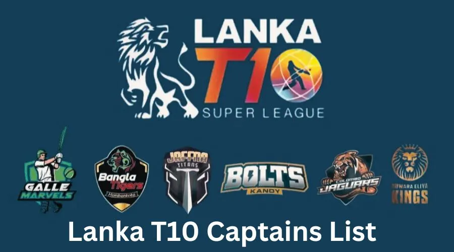 Lanka T10 Captains List 1