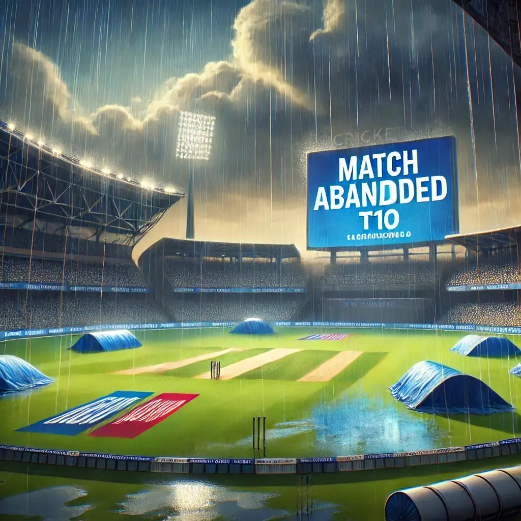 Rain disrupts Lanka T10 Super League 2024 matches, causing cancellations.