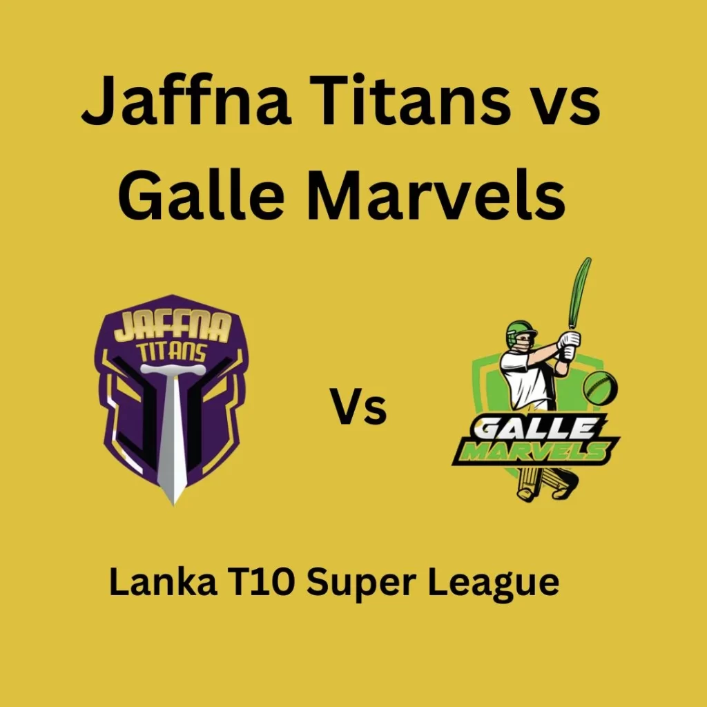 Player squads of Galle Marvels and Jaffna Titans for Lanka T10 2024, showcasing star players, overseas talents, and emerging cricketers.